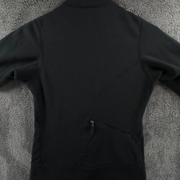 Patagonia Women XS Full Zip Black Jacket USA Made Stretch Adult Outdoors Logo - Picture 16 of 16